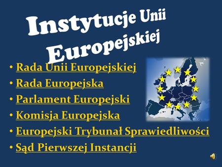 Instytucje Unii Europejskiej