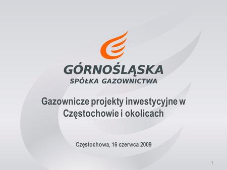 Gazownicze projekty inwestycyjne w Częstochowie i okolicach