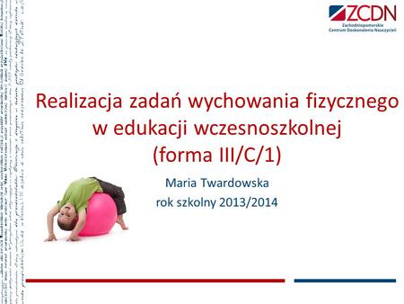 Maria Twardowska rok szkolny 2013/2014