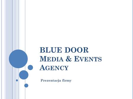 BLUE DOOR Media & Events Agency