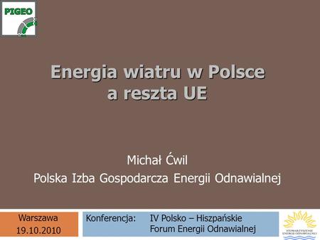 Energia wiatru w Polsce a reszta UE