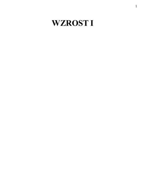 1 WZROST I 2 Procesy makroekonomiczne przyjmują formę cyklu koniunktural- nego (ang. business cycle): produkcja w gospodarce, Y E, waha się wokół potencjalnego.