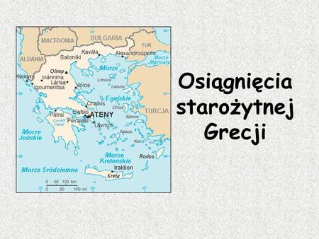 Osiągnięcia starożytnej Grecji