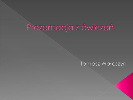 ZYCIORYS Urodzilem sie 11 maja 1994 roku w Rzeszowie. Moimi rodzicami sa Jarek i Ada z domu Bizon. Ojciec, z wyksztalcenia jest mlynarzem i pracuje jako.