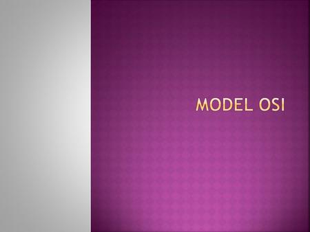 Model OSI.