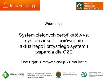 Piotr Pająk, Gramwzielone.pl / SolarTest.pl