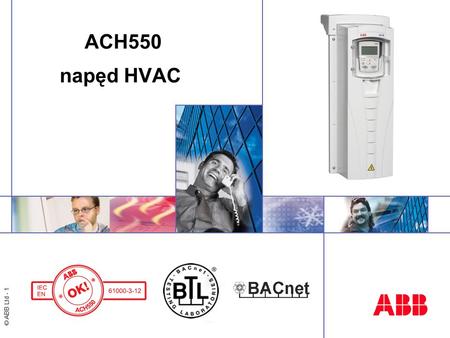 ACH550 napęd HVAC.