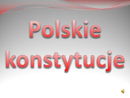 Polskie konstytucje.
