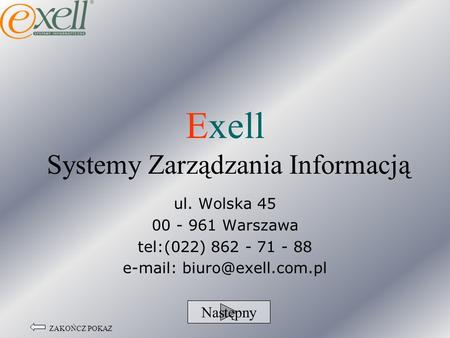 Exell Systemy Zarządzania Informacją