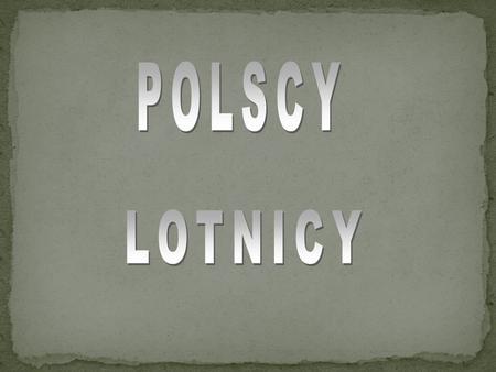 POLSCY LOTNICY.