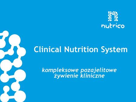 Clinical Nutrition System