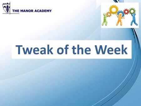 Tweak of the Week. Supporting Polish EAL students.