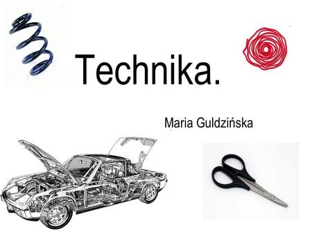 Technika. Maria Guldzińska