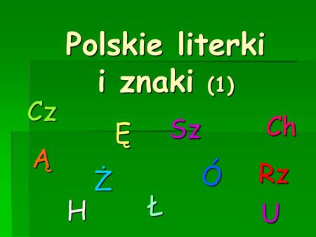 Polskie literki i znaki (1)