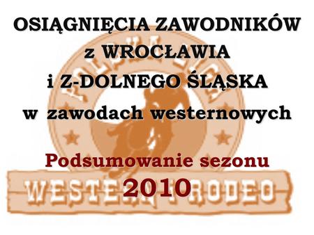 OSIĄGNIĘCIA ZAWODNIKÓW