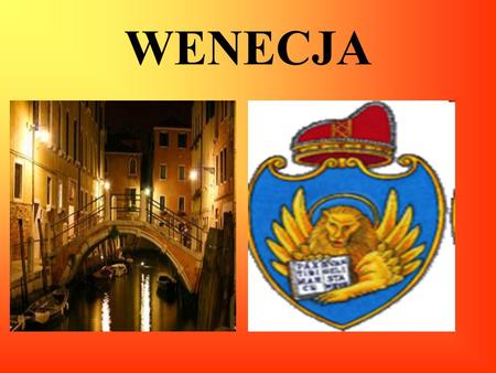 WENECJA.