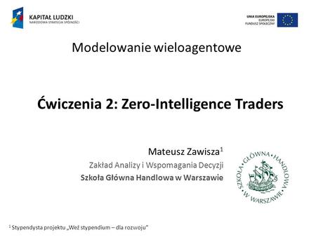 Ćwiczenia 2: Zero-Intelligence Traders