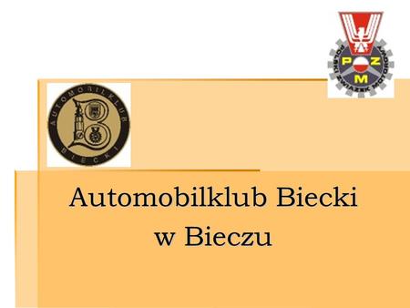 Automobilklub Biecki w Bieczu. 10 grudnia 2006 r. odbędzie się na trasie Biecz – Gorlice – Ropa - Biecz Konkursowa Jazda Samochodowa.