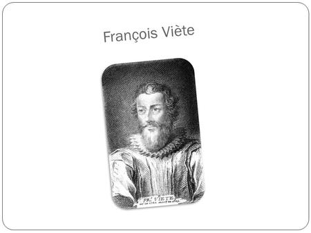 François Viète.