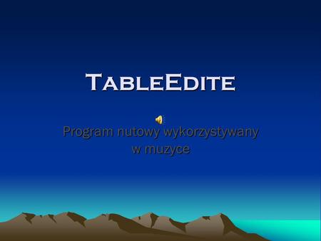 Program nutowy wykorzystywany w muzyce