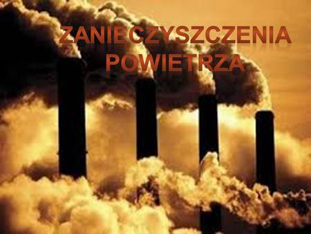 Zanieczyszczenia powietrza