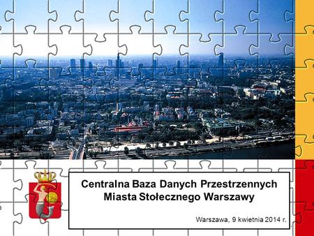 Centralna Baza Danych Przestrzennych Miasta Stołecznego Warszawy