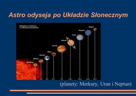 Astro odyseja po Układzie Słonecznym