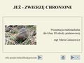 JEŻ - ZWIERZĘ CHRONIONE