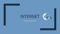 INTERNET Damian chmielewski. „Międzysieć”??!!! ■Internet (skrót od ”inter-network”, dosłownie tłumacząc z ang. „między-sieć”) – ogólnoświatowa sieć komputerowa.
