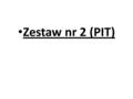 Zestaw nr 2 (PIT). Kazus nr 7 Przychody osób fizycznych z zagranicy Magdalena Górska [w:] Przygody Vatmana podatki w życiu człowieka Gra w kasynie znacząco.