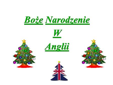 Boże Narodzenie W Anglii