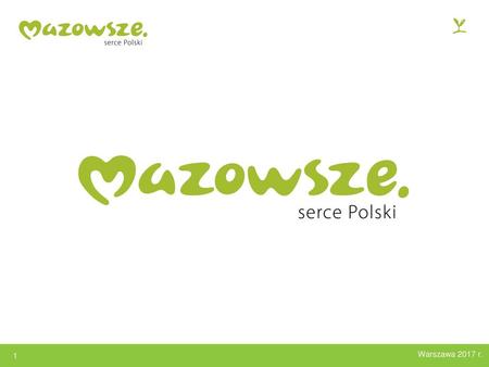 Slajd powitalny 1 Warszawa 2017 r. Warszawa 2017 r.