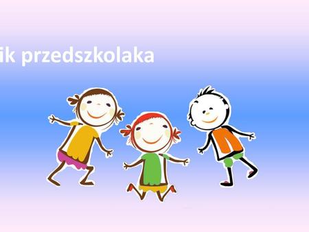 Kącik przedszkolaka.