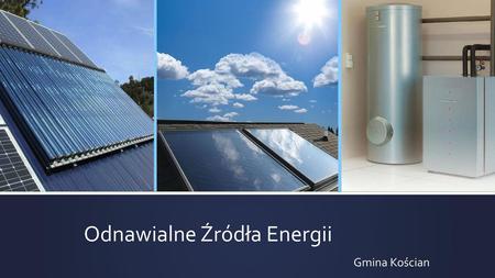 Odnawialne Źródła Energii