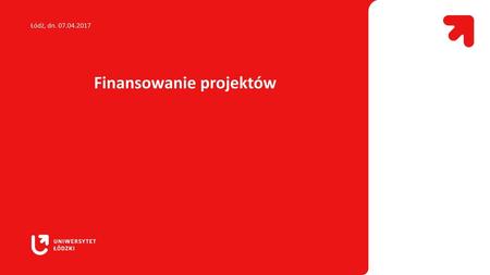 Finansowanie projektów