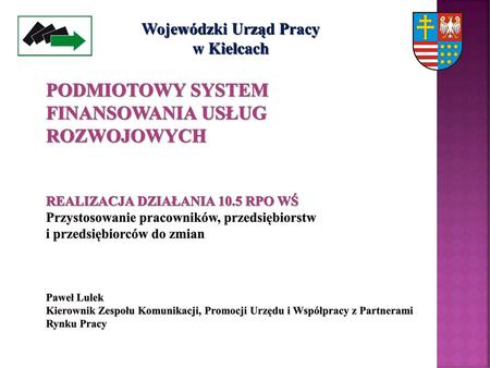 Wojewódzki Urząd Pracy w Kielcach