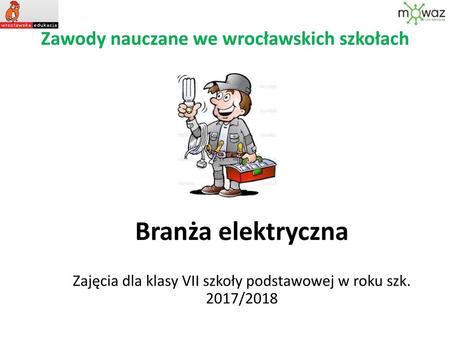 Zawody nauczane we wrocławskich szkołach