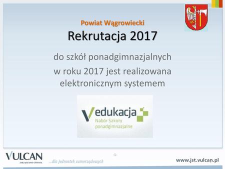 Powiat Wągrowiecki Rekrutacja 2017