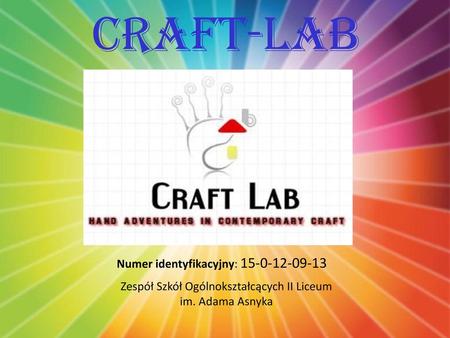 Craft-Lab Numer identyfikacyjny: