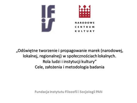 Fundacja Instytutu Filozofii i Socjologii PAN