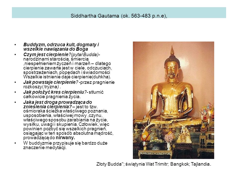 Siddhartha Gautama (ok p.n.e),