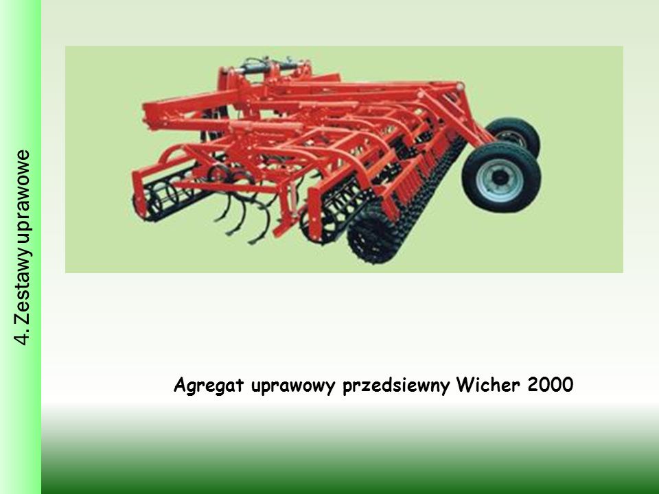 Agregat uprawowy przedsiewny Wicher 2000
