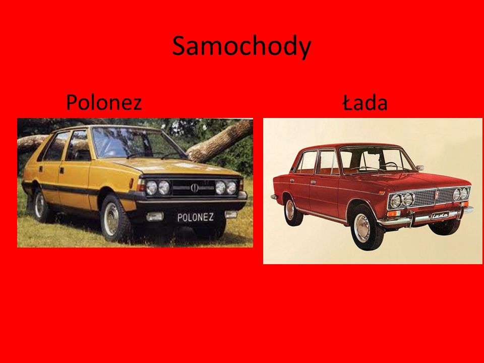 Samochody Polonez Łada