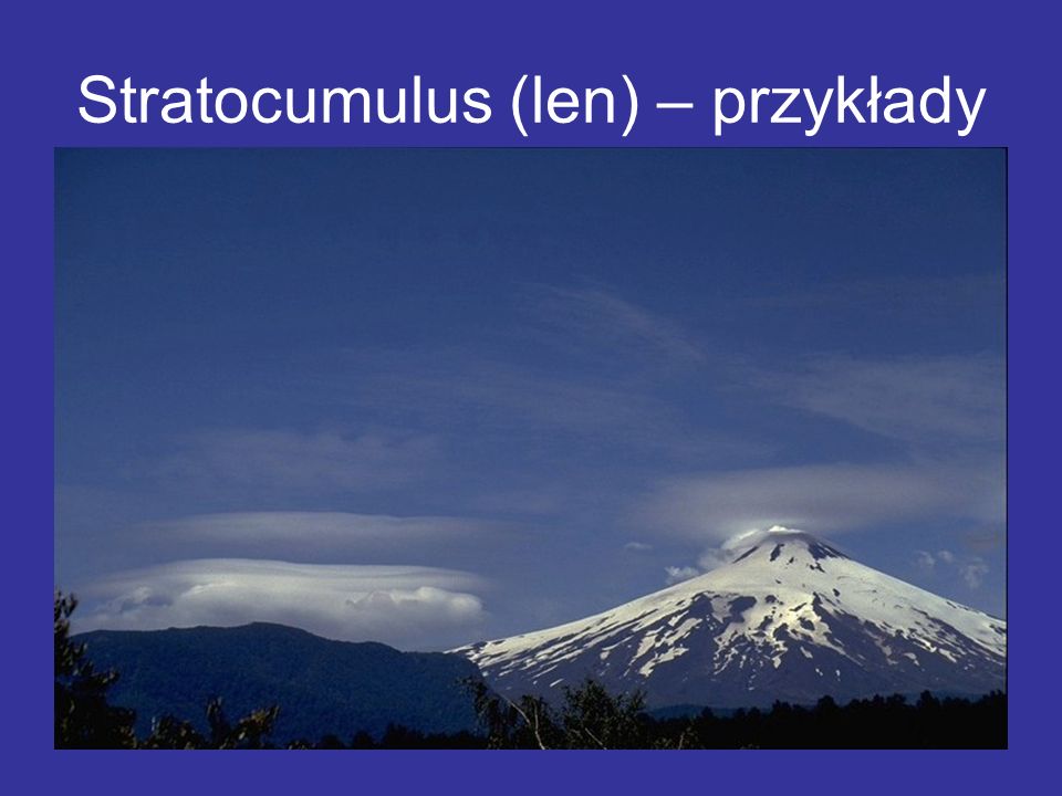 Stratocumulus (len) – przykłady