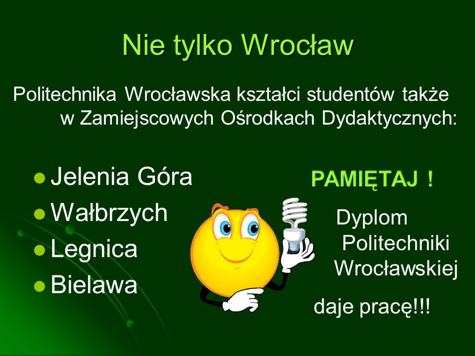 Dyplom Politechniki Wrocławskiej