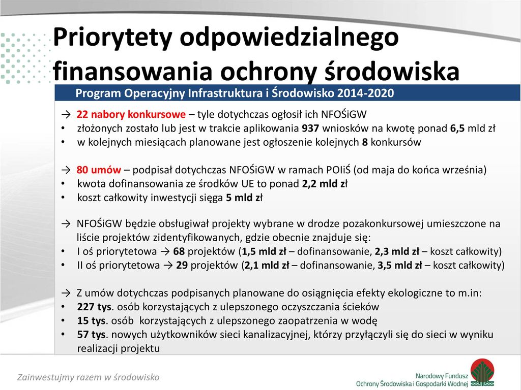 Konferencja Prasowa NFOŚiGW Podczas POL-ECO-SYSTEM - Ppt Pobierz