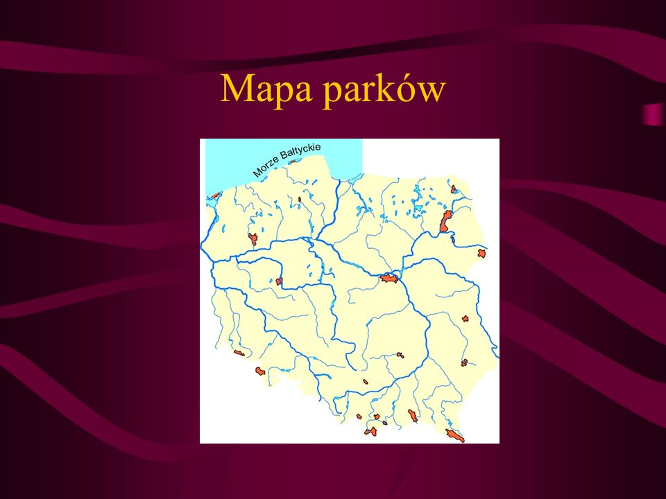 Mapa parków