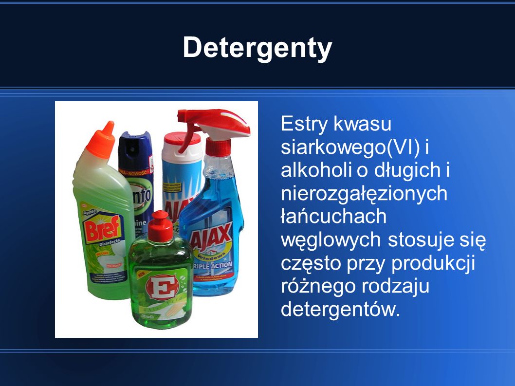 Detergenty