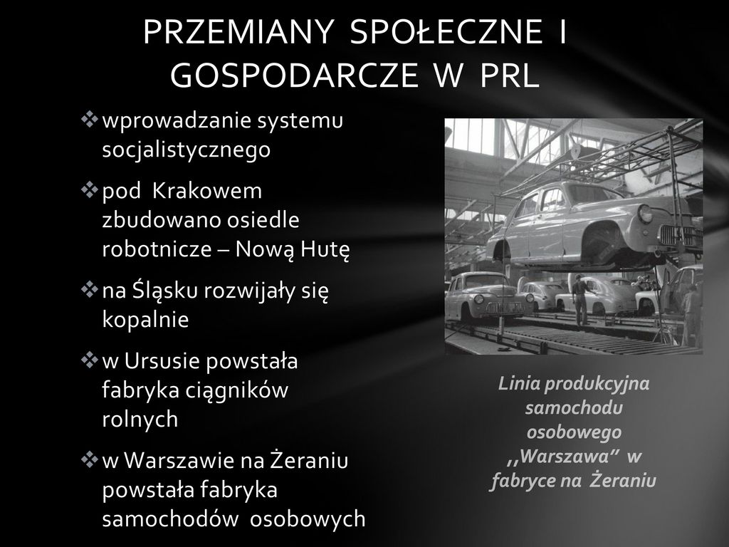 POLSKA I ŚWIAT PO II WOJNIE ŚWIATOWEJ - Ppt Pobierz