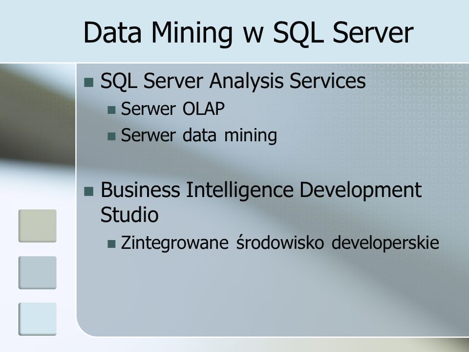 Data Mining w SQL Server
